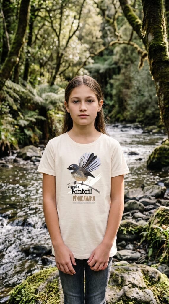 Friendly Fantail Kids Tee